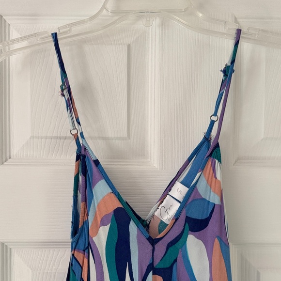 Multicolor Abstract Dress - Picture 3 of 4